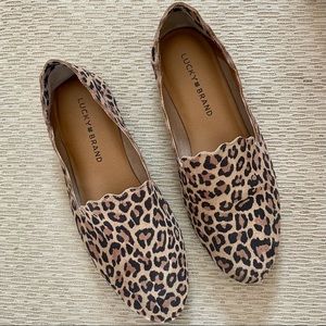NWOT Lucky Brand Caliya Suede Loafer, Size 8